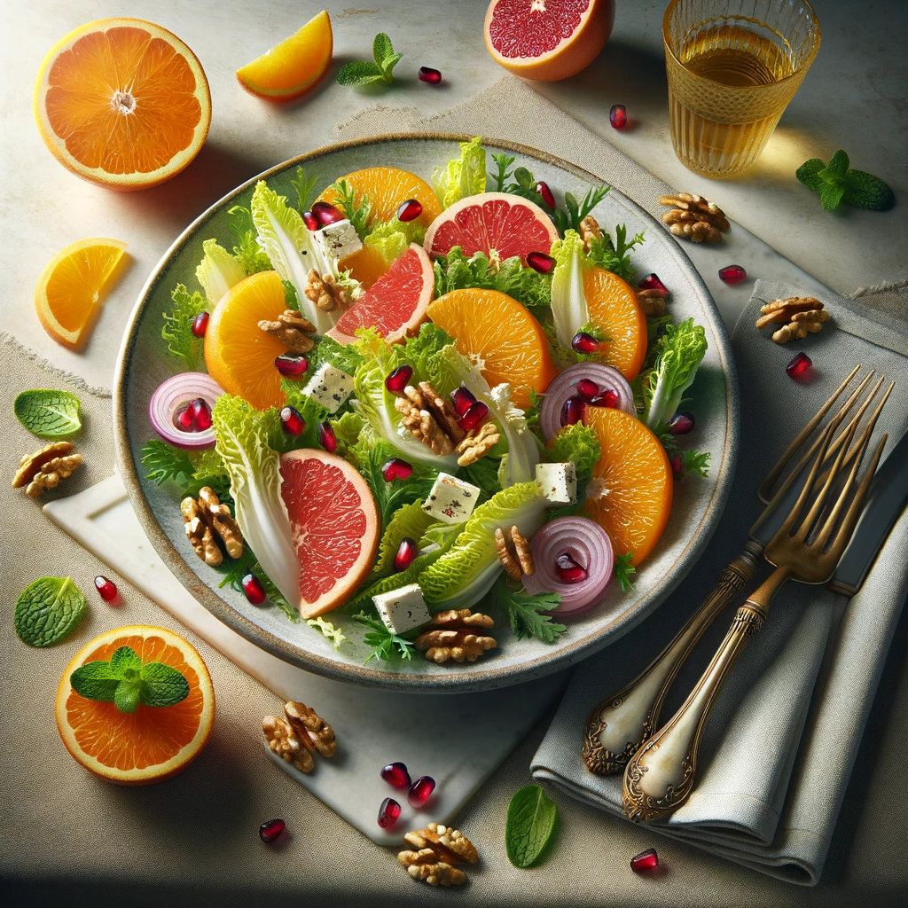 Krispr Zesty Frisée &amp; Citrus Salad &ndash; KRISPR