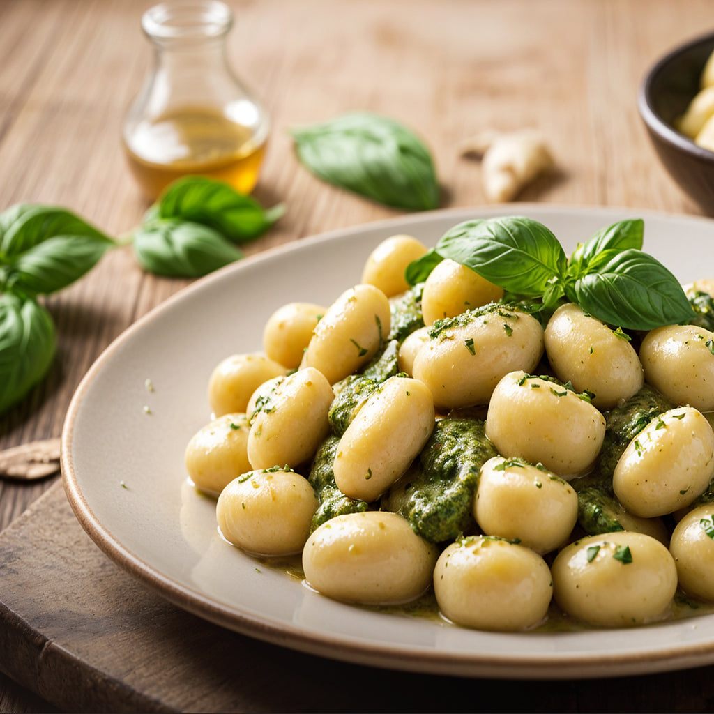 Ricotta and Lemon Basil Gnocchi with Fresh Plum Tomato Sauce – KRISPR