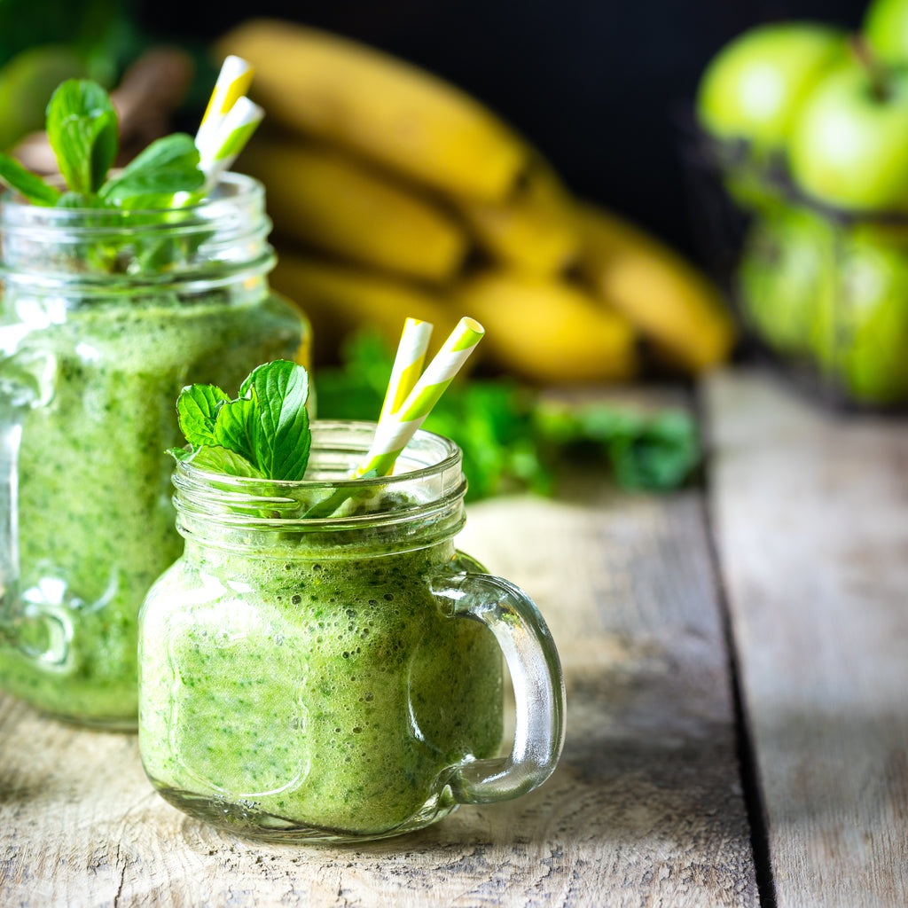 KRISPR Baby Kale & Banana Smoothie