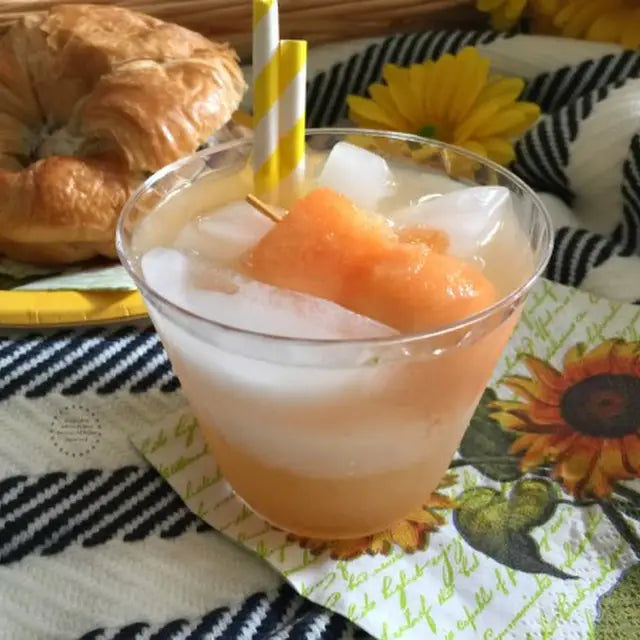 Lemon Basil Cantaloupe Agua Fresca – KRISPR